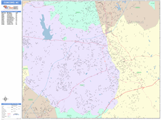 Concord Digital Map Color Cast Style