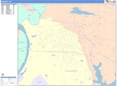 Conway Digital Map Color Cast Style