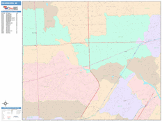 Dearborn Digital Map Color Cast Style