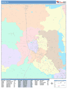 Denton Digital Map Color Cast Style
