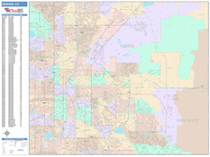 Denver Digital Map Color Cast Style