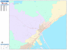 Duluth Digital Map Color Cast Style