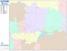 Edmond Digital Map Color Cast Style