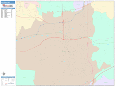 Elyria Digital Map Color Cast Style