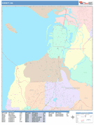 Everett Digital Map Color Cast Style