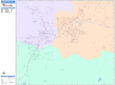 Flagstaff Digital Map Color Cast Style