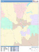 Flint Digital Map Color Cast Style