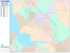 Fremont Digital Map Color Cast Style