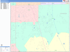 Greenwood Digital Map Color Cast Style