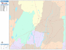 Hamden Digital Map Color Cast Style