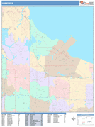 Hammond Digital Map Color Cast Style