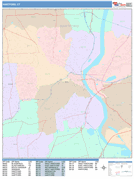 Hartford Digital Map Color Cast Style