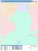 Hesperia Digital Map Color Cast Style