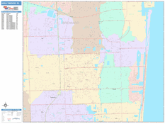 Hollywood Digital Map Color Cast Style