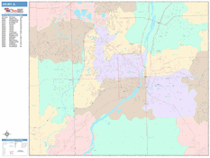 Joliet Digital Map Color Cast Style