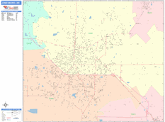 Jonesboro Digital Map Color Cast Style