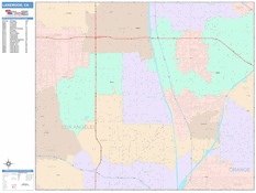 Lakewood Digital Map Color Cast Style