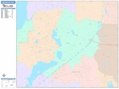 Lakewood Digital Map Color Cast Style