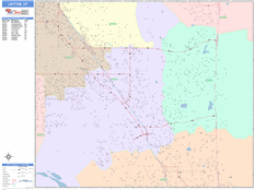 Layton Digital Map Color Cast Style