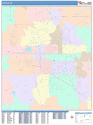 Lincoln Digital Map Color Cast Style
