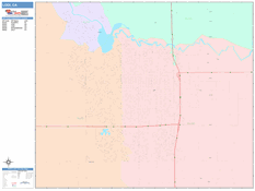 Lodi Digital Map Color Cast Style