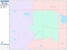 Longmont Digital Map Color Cast Style