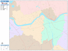 Lowell Digital Map Color Cast Style
