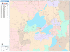 Madison Digital Map Color Cast Style