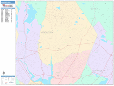 Malden Digital Map Color Cast Style