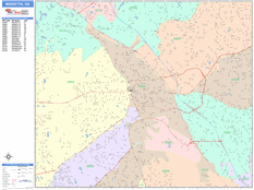Marietta Digital Map Color Cast Style