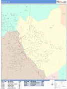 Medford Digital Map Color Cast Style