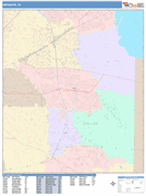 Mesquite Digital Map Color Cast Style