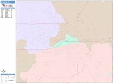 Muncie Digital Map Color Cast Style