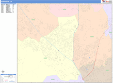 Murrieta Digital Map Color Cast Style