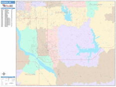 Norman Digital Map Color Cast Style