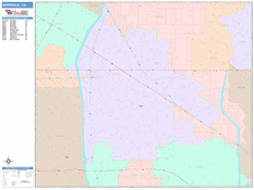 Norwalk Digital Map Color Cast Style