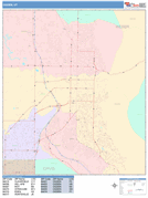 Ogden Digital Map Color Cast Style