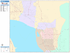 Orem Digital Map Color Cast Style