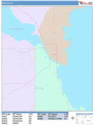 Oshkosh Digital Map Color Cast Style