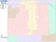 Parma Digital Map Color Cast Style