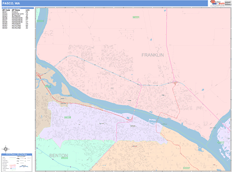 Pasco Digital Map Color Cast Style
