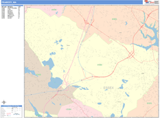 Peabody Digital Map Color Cast Style