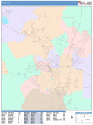 Reno Digital Map Color Cast Style