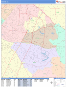 Reston Digital Map Color Cast Style