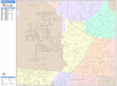 Roseville Digital Map Color Cast Style