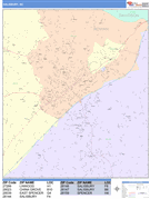 Salisbury Digital Map Color Cast Style