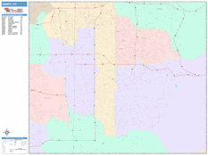 Sandy Digital Map Color Cast Style