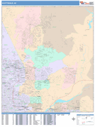 Scottsdale Digital Map Color Cast Style