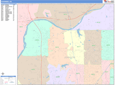 Shawnee Digital Map Color Cast Style