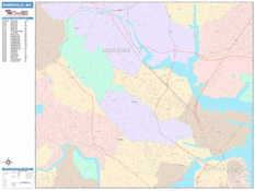 Somerville Digital Map Color Cast Style